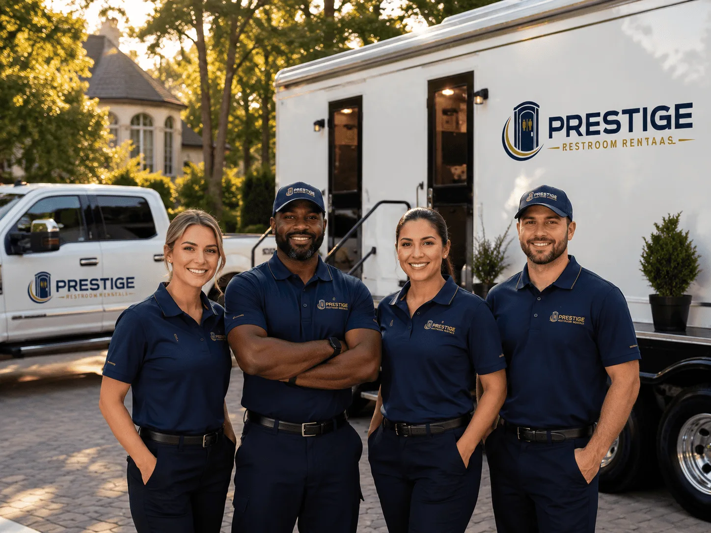 Trusted Luxury Portable Restrooms company in Stem, NC